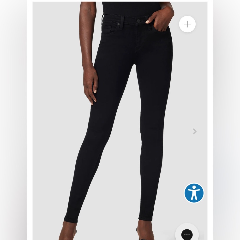 Hudson Jeans Women's Black Skinny Jeans